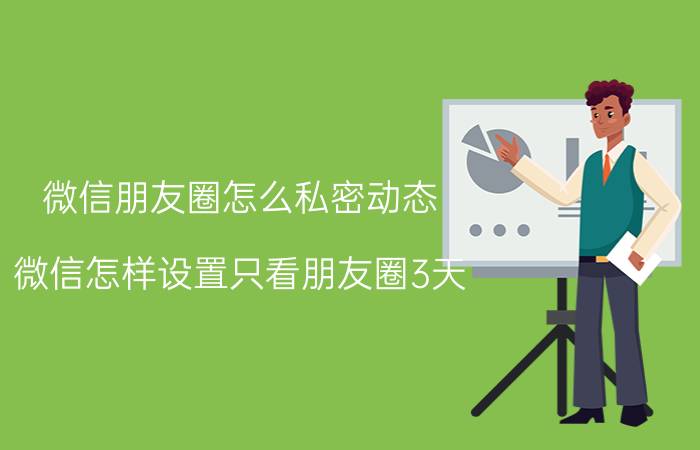 微信朋友圈怎么私密动态 微信怎样设置只看朋友圈3天？